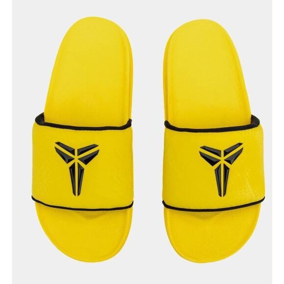 Nike Kobe Bryant Offcourt Slide Mens Size 9 Sandal Lightning Yellow IF2870-700 - Picture 6 of 7